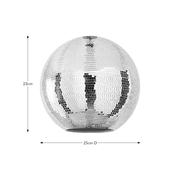Disco Ball Pendant Shade Easy Fit - Silver