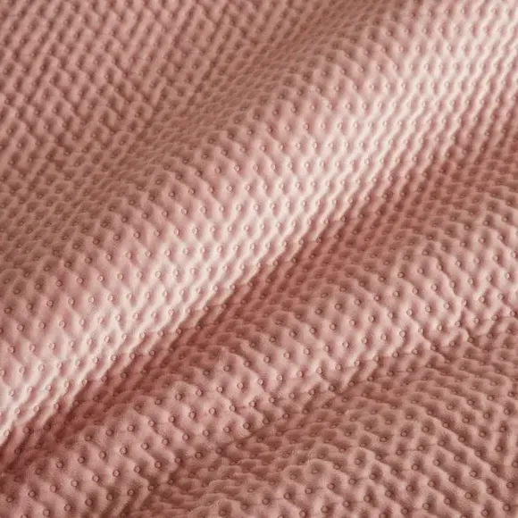 Ditsy Dot Duvet Cover Set - Rose, Polyester