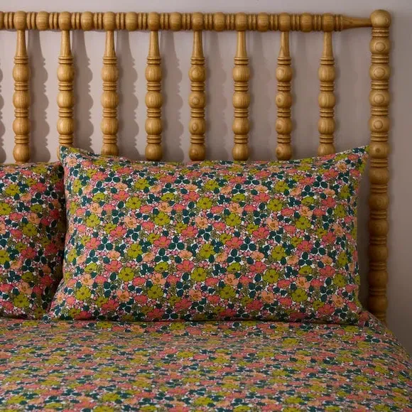 Ditsy Duvet Cover Set - Multicolor, Cotton