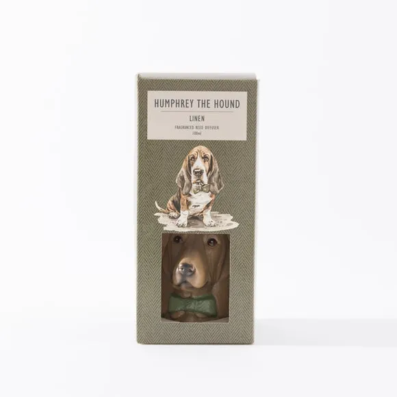 Dog Shaped Reed Diffuser - Brown, Ceramic