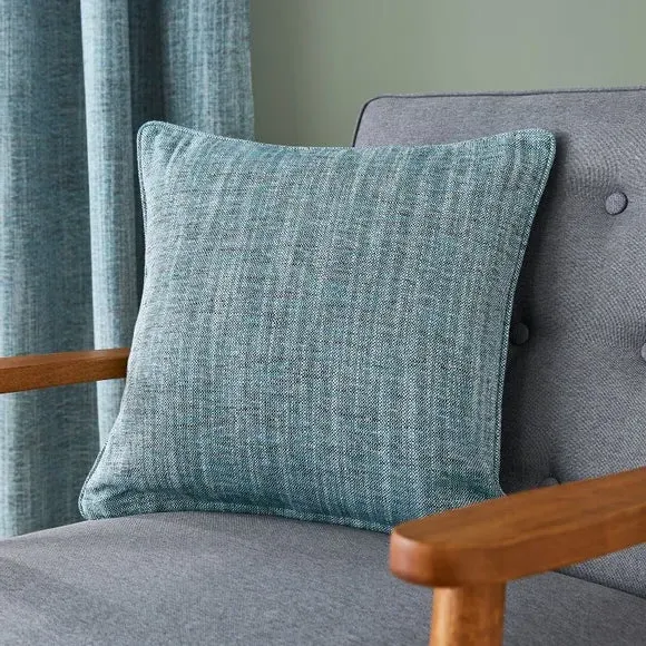 Doha Cushion - Teal, Recycled Fabric image