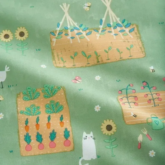 Dolls House Duvet Cover Set - Blue