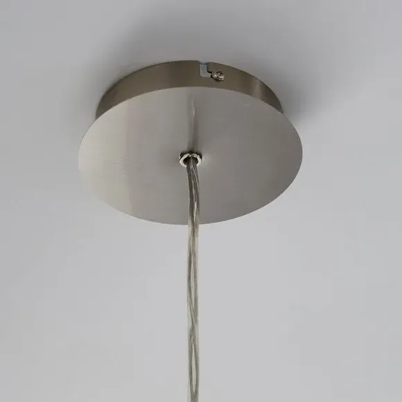 Dome Pendant Light Dimmable - Silver, Glass