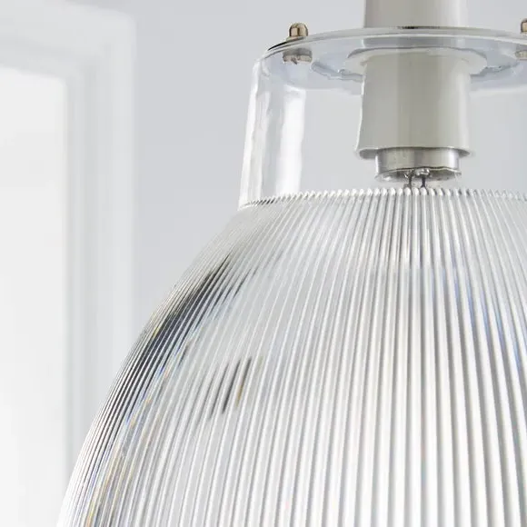 Dome Pendant Shade Easy Fit - Clear, Acrylic