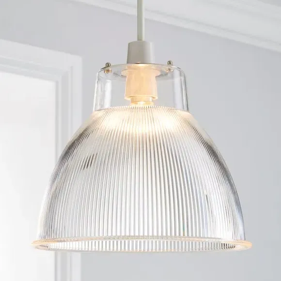 Dome Pendant Shade Easy Fit - Clear, Acrylic