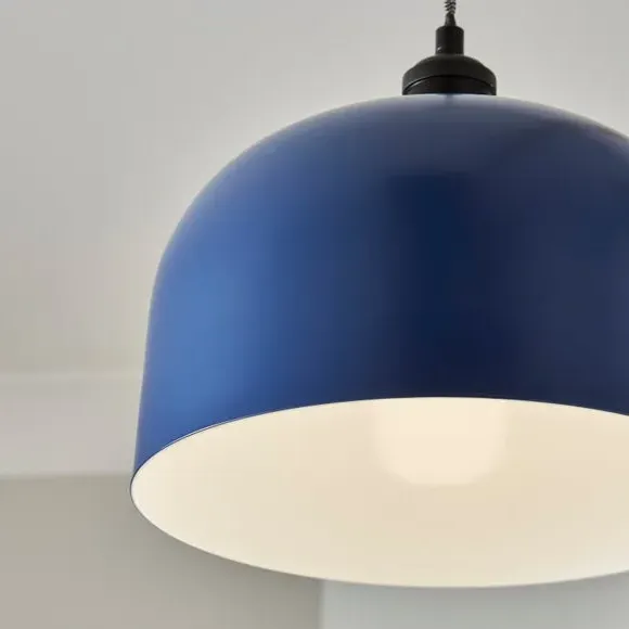 Dome Pendant Shade Easy Fit - Navy