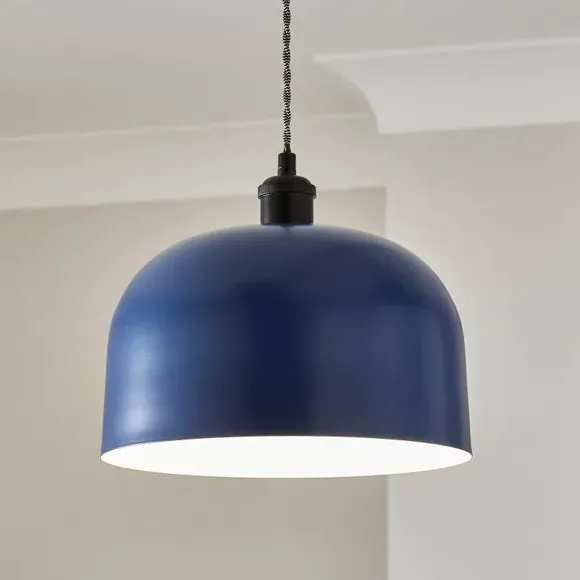 Dome Pendant Shade Easy Fit - Navy image