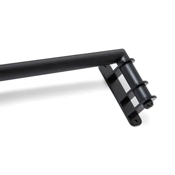 Door Curtain Pole with Ball Finial - Black, Metal