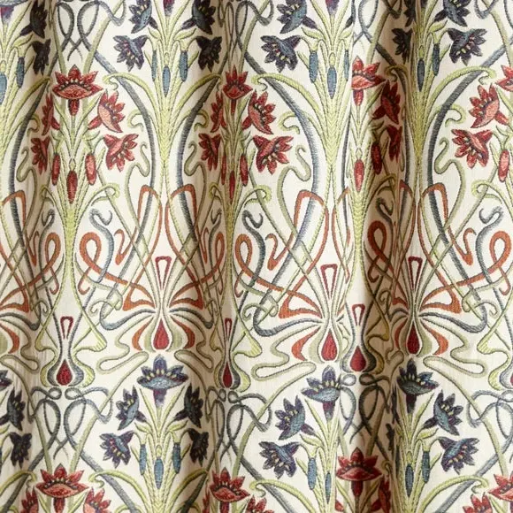 Door Curtain with Pencil Pleat - Jewel