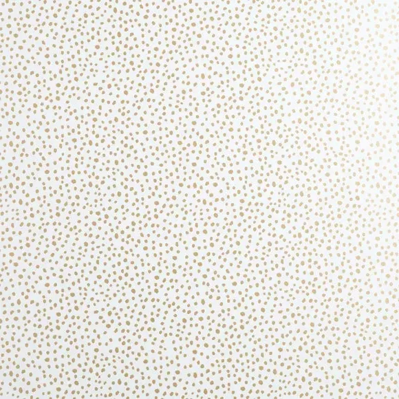 Dottie Wallpaper - Gold, Metallic