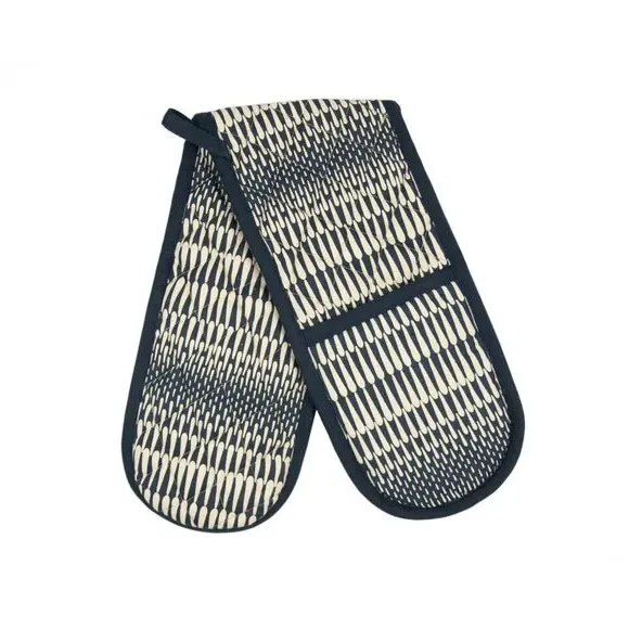 Double Oven Glove - Navy, Cotton image
