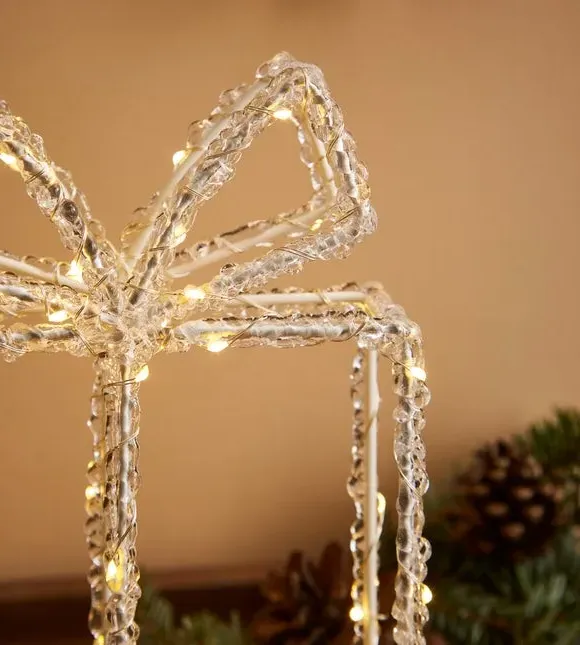 Double Parcel Light Decoration - Warm White, Acrylic