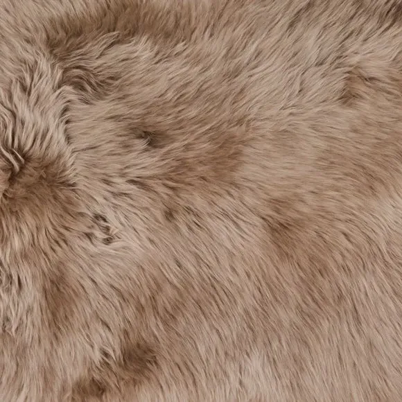 Double Pelt Sheepskin Rug - Natural, Wool