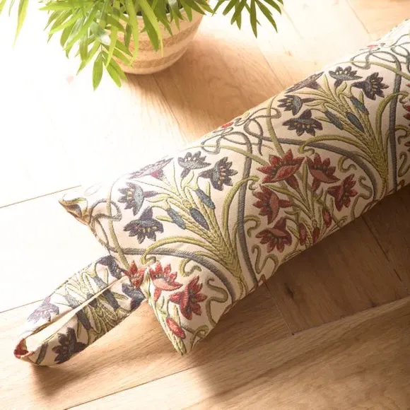 Draught Excluder with Art Deco Design - Multicolor