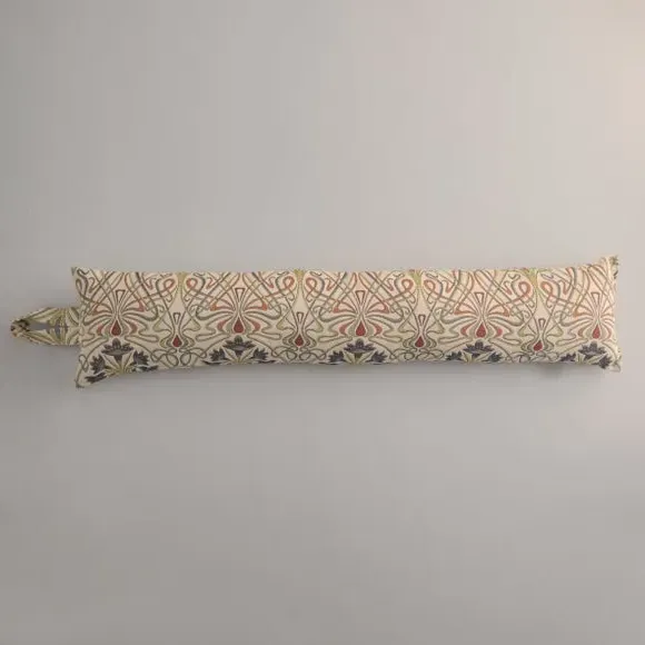 Draught Excluder with Art Deco Design - Multicolor