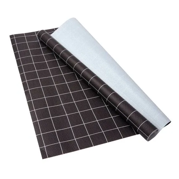 Drawer Lining Mat Non-Slip - Black/White