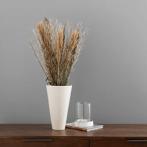 Dried Flower Bouquet - Green, Natural Grass image
