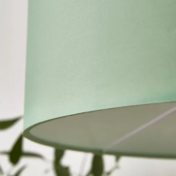 Drum Lamp Shade - Yew, Polycotton