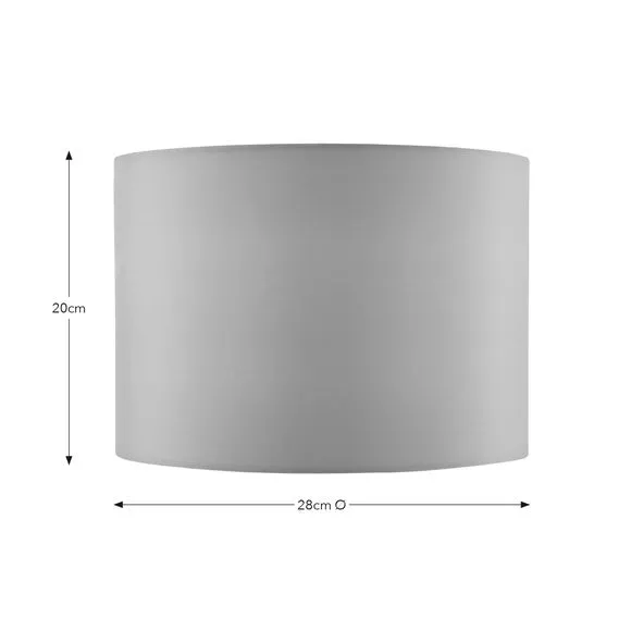 Drum Lamp Shade - Yew, Polycotton