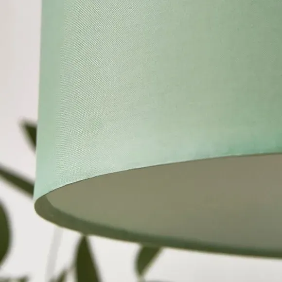 Drum Lamp Shade - Yew, Polycotton