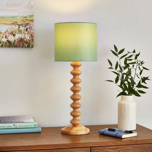 Drum Lamp Shade - Yew, Polycotton