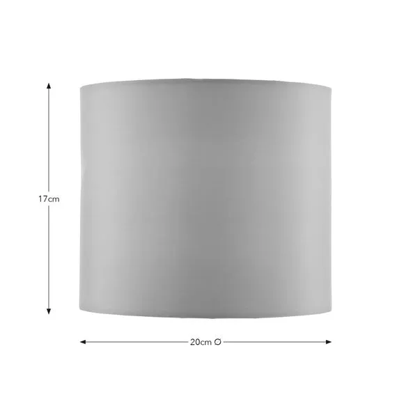 Drum Lamp Shade - Yew, Polycotton
