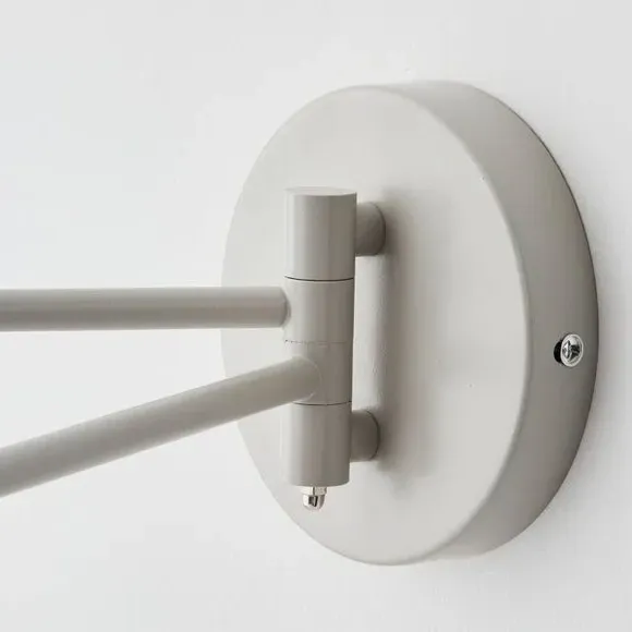 Dual Spotlight Wall Light - Grey
