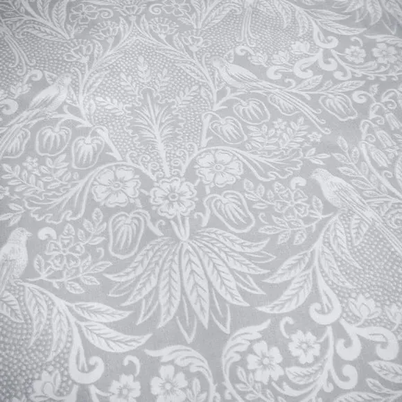 Duvet Cover and Pillowcase Set - Grey, Cotton