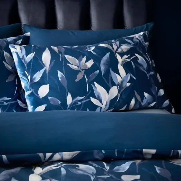 Duvet Cover and Pillowcase Set - Midnight, Velour