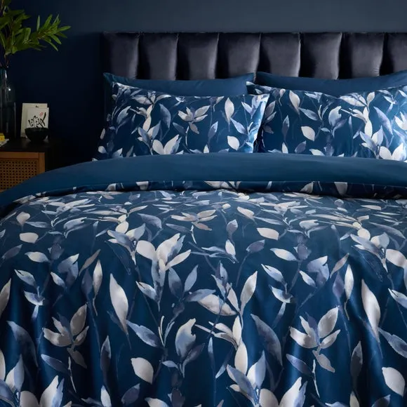 Duvet Cover and Pillowcase Set - Midnight, Velour