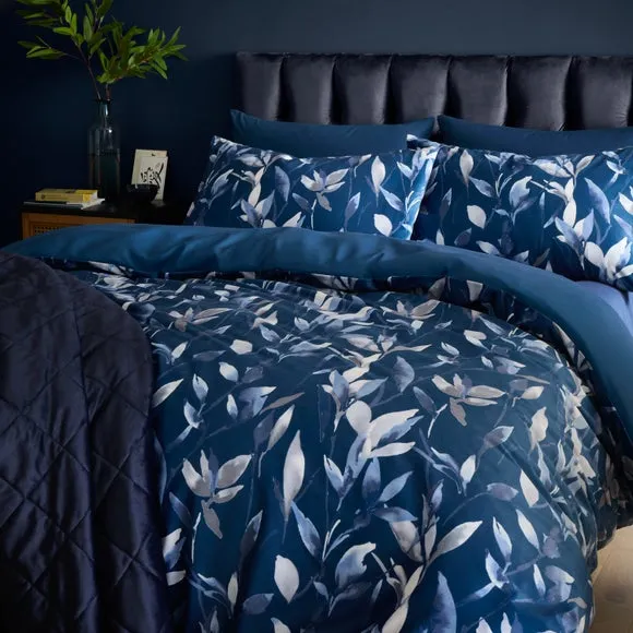 Duvet Cover and Pillowcase Set - Midnight, Velour