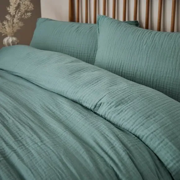 Duvet Cover and Pillowcase Set - Mineral, Cotton