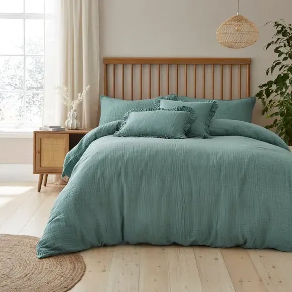 Duvet Cover and Pillowcase Set - Mineral, Cotton