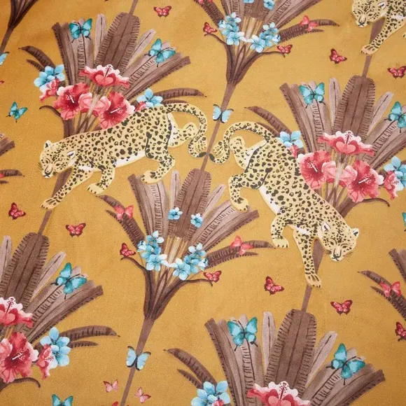 Duvet Cover and Pillowcase Set - Ochre, Velour