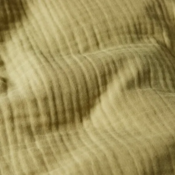 Duvet Cover and Pillowcase Set - Soft Olive, Cotton