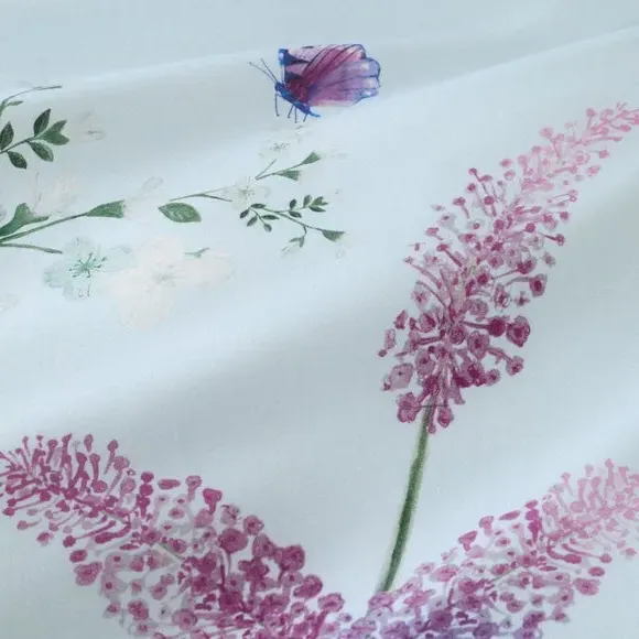 Duvet Cover & Pillowcase Set - Aqua, Cotton