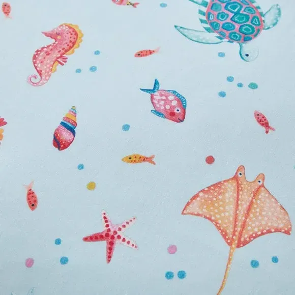 Duvet Cover & Pillowcase Set - Blue, Polycotton