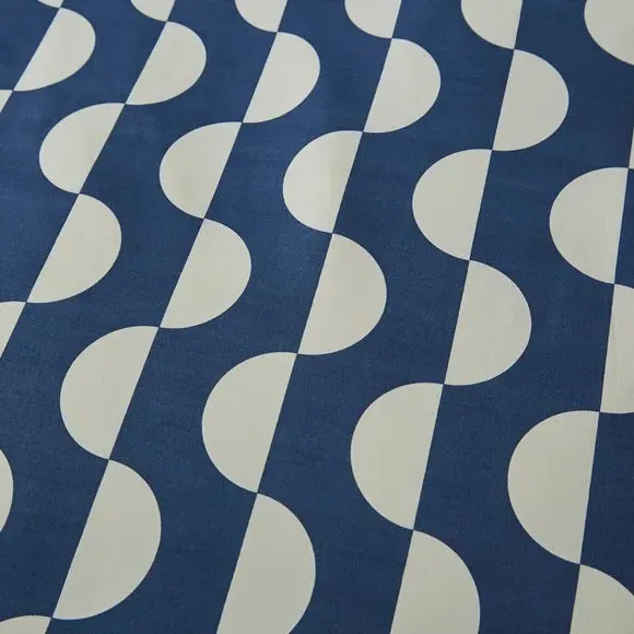 Duvet Cover & Pillowcase Set - Blue, Polyester