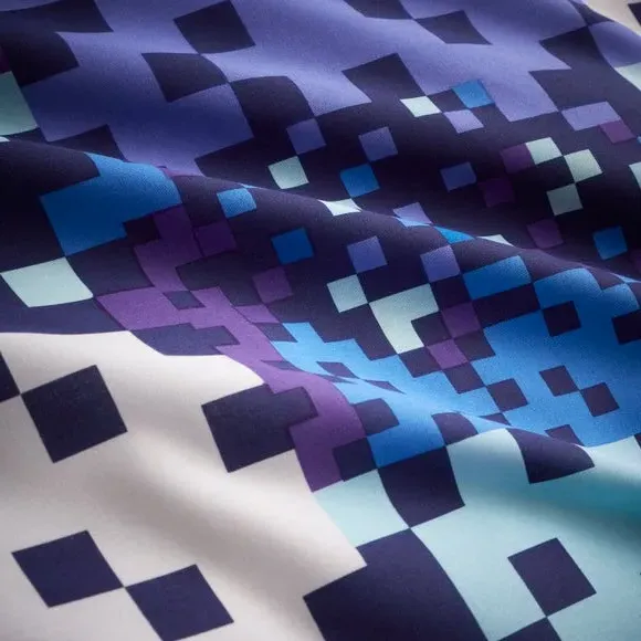 Duvet Cover & Pillowcase Set - Blue, Reversible
