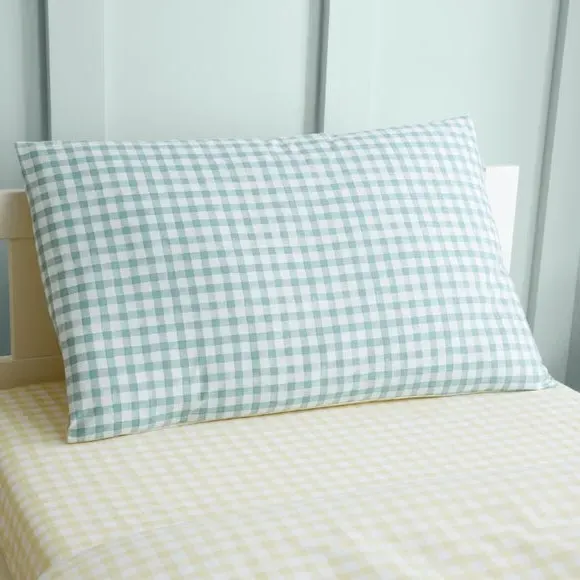 Duvet Cover & Pillowcase Set - Green, Cotton