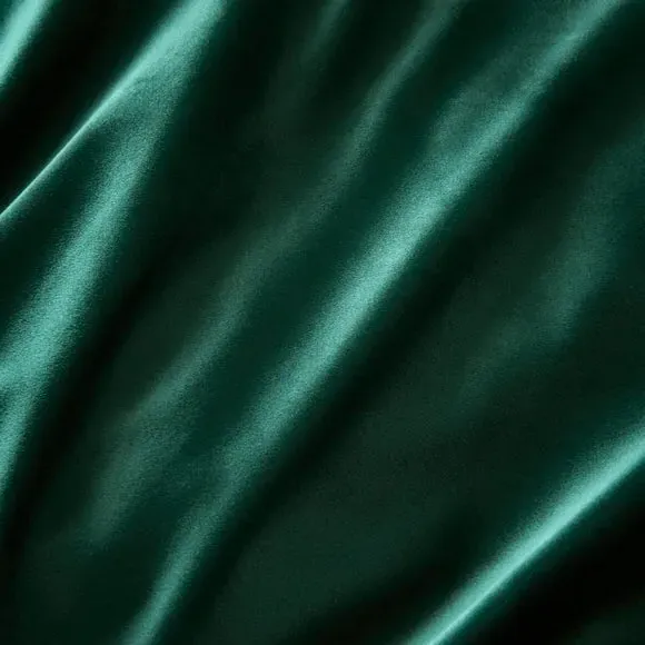 Duvet Cover & Pillowcase Set - Green, Velour