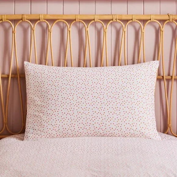 Duvet Cover & Pillowcase Set - Lilac, Polycotton