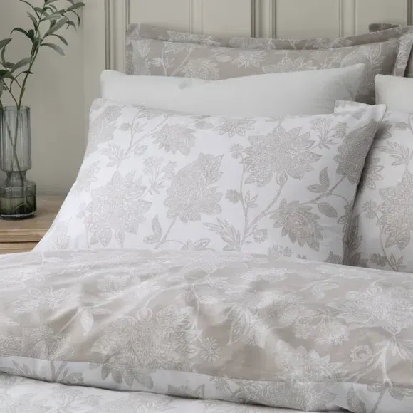 Duvet Cover & Pillowcase Set - Natural, Cotton