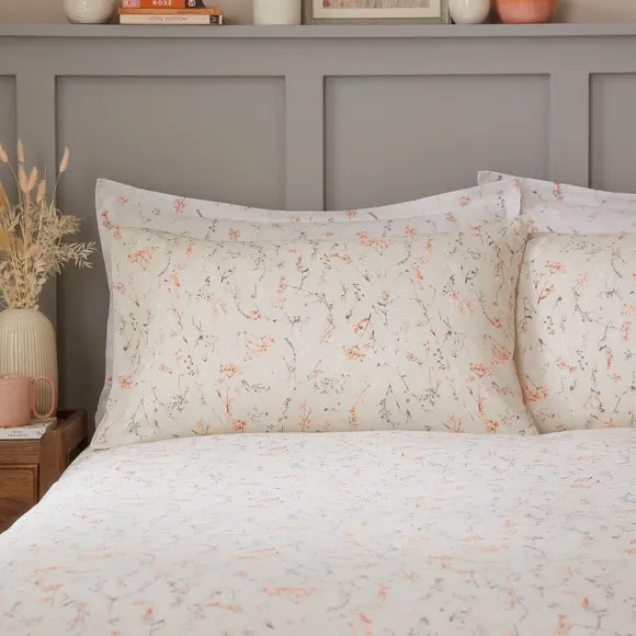 Duvet Cover & Pillowcase Set - Natural, Cotton