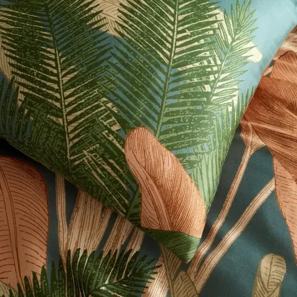 Duvet Cover & Pillowcase Set - Olive, Cotton