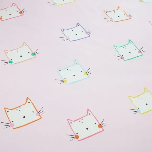 Duvet Cover & Pillowcase Set - Pink, Cotton