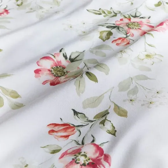 Duvet Cover & Pillowcase Set - Pink, Polycotton
