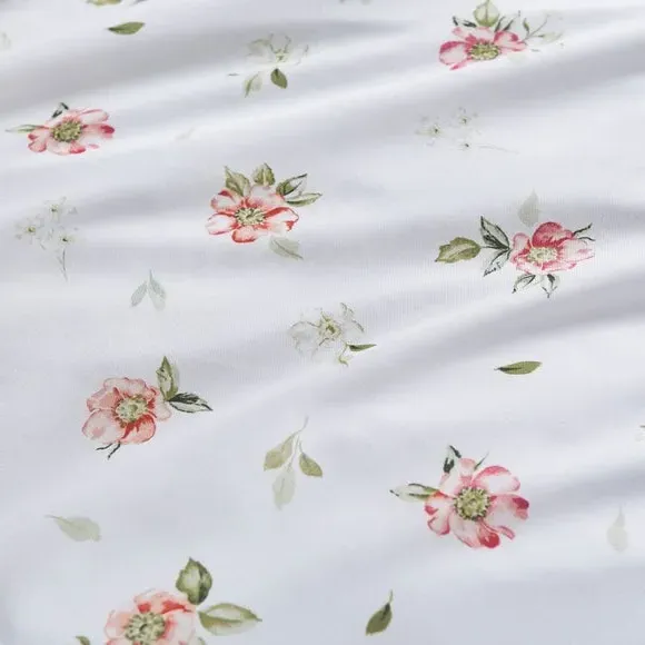 Duvet Cover & Pillowcase Set - Pink, Polycotton