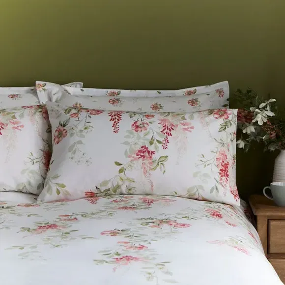 Duvet Cover & Pillowcase Set - Pink, Polycotton