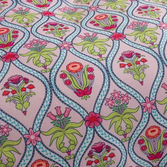 Duvet Cover & Pillowcase Set - Pink, Velour
